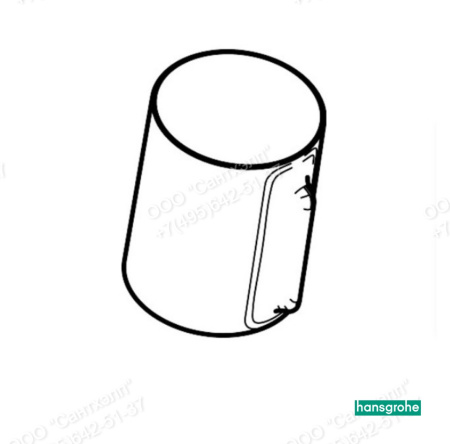 Ручка нажимная смесителя hansgrohe Talis Select S 92525000