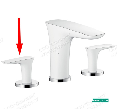 Ручка для горячей воды Hansgrohe PuraVida 95270400 