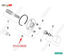 Розетка для наружной части Trio/ Quattro Hansgrohe 95563000